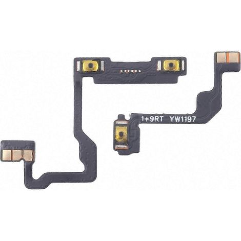 Bouton Marche/Arrêt et Volume Câble Flexible de Remplacement pour Smartphone, Pièce Détachée OEM, Contrôleur Latéral avec Connecteur, Compatible Appareils Mobiles (1/4)