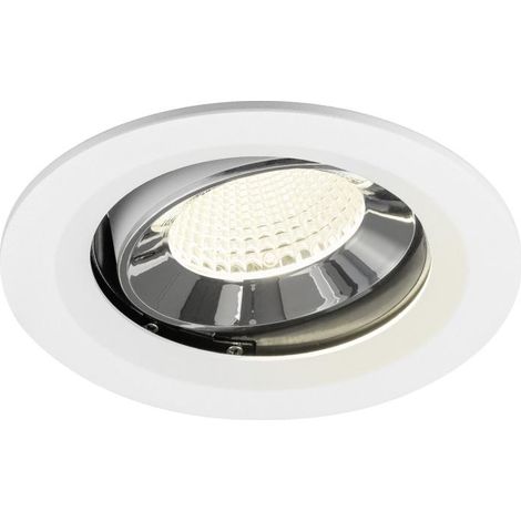 Spot encastré Numinos Move M blanc/chrome 4000K - 40 deg - 1009699