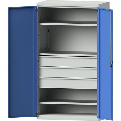 eurokraft pro, Armoire pour charges lourdes en acier, 3