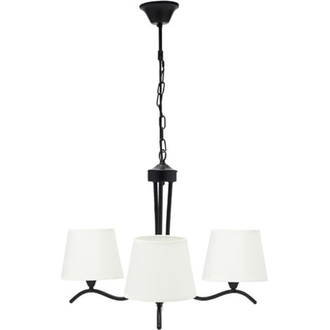 KONSIMO CLARIKA Hängelampe, Schwarz (1/3)
