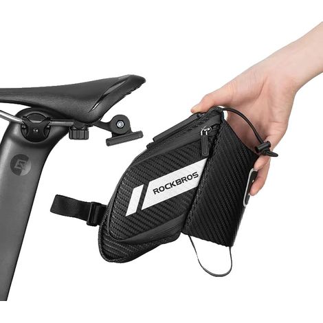 Sacoche de vélo, poche pour bouteille d'eau, design imperméable, C32BK (1/2)