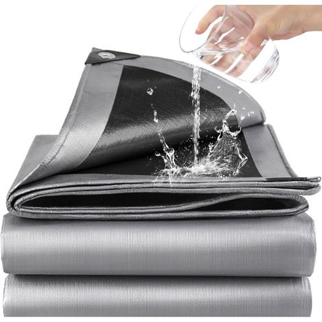 Bache de Protection Exterieur Imperméable Épais 180 g/m² PE Résistant (1/5)