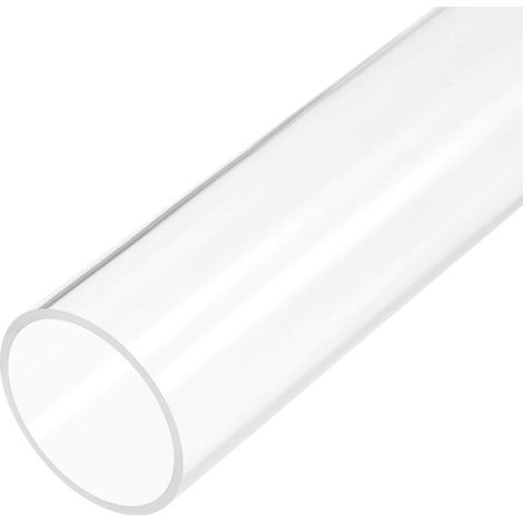 Transparent Tuyau Acrylique Rigide 96mm ID x 100mm OD x 305mm 2mm Mur Rond Tube Tuyaux (1/5)