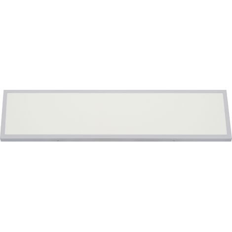 Plafonnier LED saillie rectangle blanc 36W (Eq. 288W) 3000K Dim. 300x1200x40mm