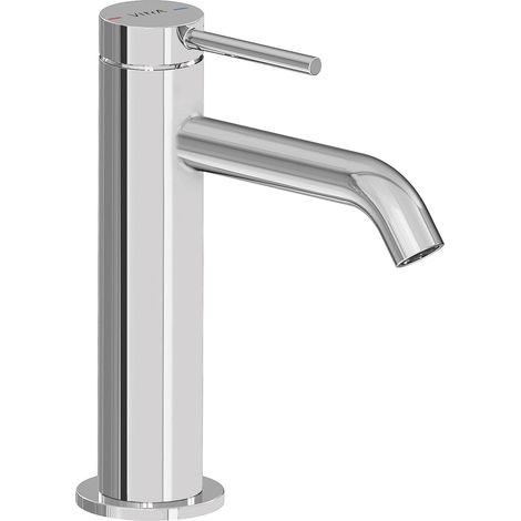 Vitra Minimax Round Basin Mixer Tap - Chrome (1/2)