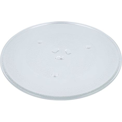 vhbw Plateau compatible avec Samsung MW86N-SX/XEH MW86N-S/XEN, MW86NSXEN micro-ondes - Plaque tournante verre, 28,8 cm, support en Y