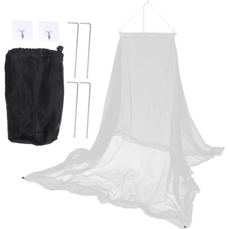 Moustiquaire portable pour le camping, double haute une (1/5)
