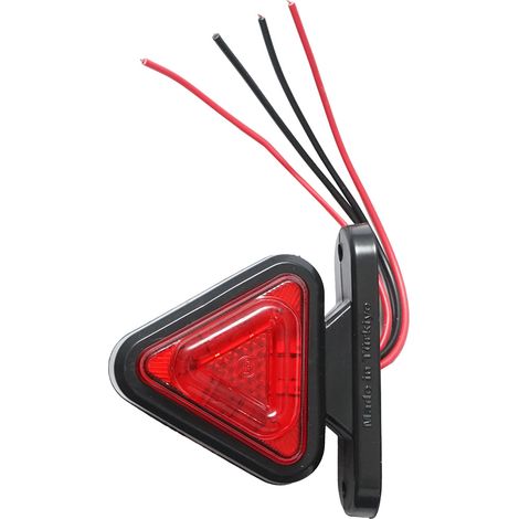 Luce di posizione laterale triangolare a LED 12-24V, giallo-rosso FR0101 Breckner Germany (1/4)