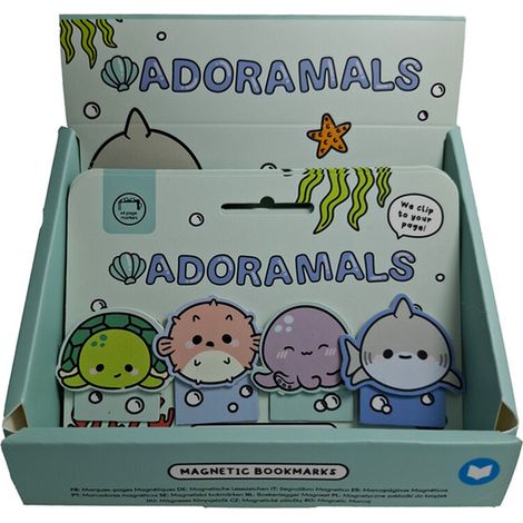 Set marcapaginas Animales adorables Adoramals