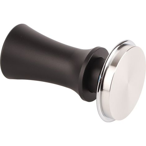 Tasseur à café, presse à café moulu, marteau en acier inoxydable à pression constante, accessoires pour le café, noir, 51 mm (1/5)