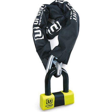 Antivol SRA - Mini U ø18 + Chaîne ø15 x 1500 mm Homologués