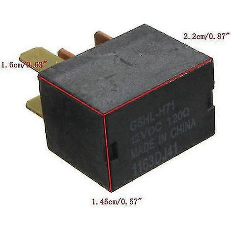 Stück Kfz-Relais 12V, Klimaanlagenrelais, kompatibel mit Honda Civic, Jazz, CR-V, FR-V, Teilenummer 39794-SDA-A05