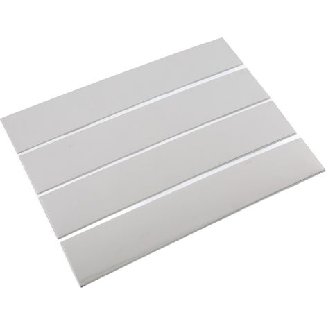 Kit 4 pièces garniture de pilier portière et fenêtre inox 304 chromé décoratif remplacement Ford (1/5)