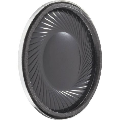Visaton K 28 WP - 8 Ohm 1.1 pouces 2.8 cm Haut-parleur miniature 1 W 8 Ω noir membrane en plastique (1/2)
