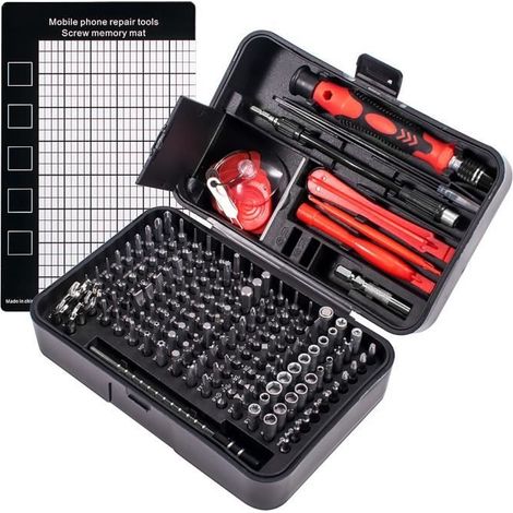170-in-1 Schraubendreher-Set – Präzisions-Magnet-PH – Elektronik-Reparaturset (1/4)