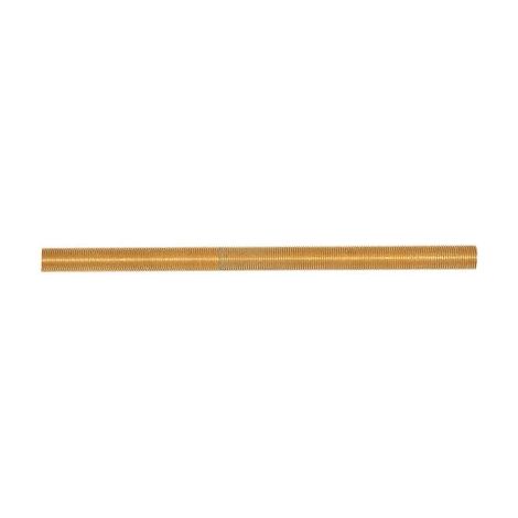 Tige filetée laiton Mâle/Mâle 10 cm – Filetage M 3/4' – Pour installations plomberie – Vendu à l'unité – Besoin D'Habitat