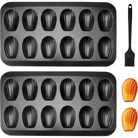 Runde Silikon-Kuchenform, 12,6 cm Durchmesser, 4-teiliges Set, antihaftbeschichtete Silikonformen für Heißluftfritteusen, kleine Formen zum Backen von Desserts, Kuchen und Madeleines in der Heißluftfr (1/5)