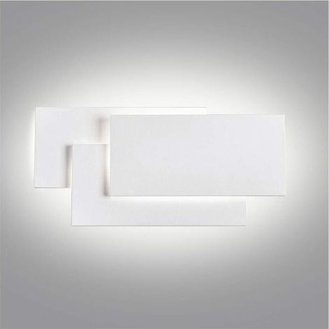 24W LED Appliques Murales Interieur Blanc Simple Design Murale Applique pour Couloir Escalier Salon Chambre ( Blanc froide ) (1/4)