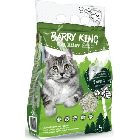 Barry King Lettiera per gatti Lettiera per gatti in bentonite - Forest 5L