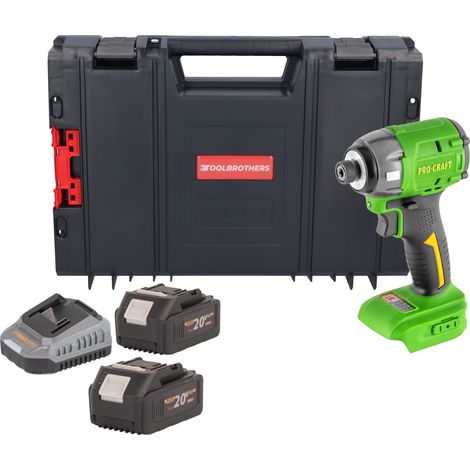 Visseuse à chocs sans fil Procraft PS22bb 20 V 230 Nm 1/4" Brushless Solo - sans batterie, sans chargeur (1/5)