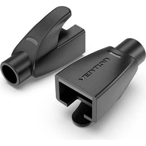 Coperchio di protezione rj45 vention iodb0-50/ 50 pz/nero
