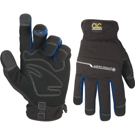 Kuny's L123L Workright Winter Flex Grip GlovesLined- Large KUNL123L