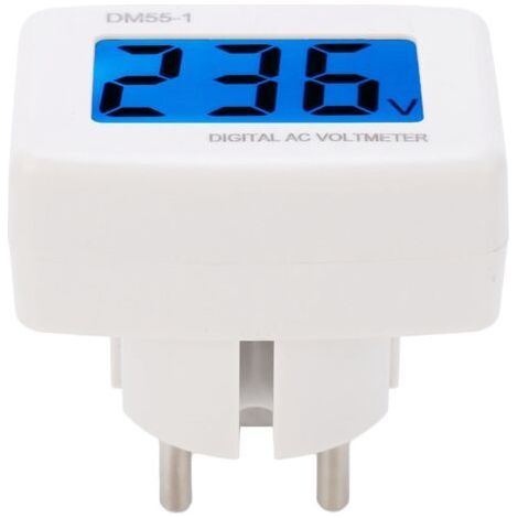 Digital AC Voltmeter, Voltmeter and Ammeter for Home Energy DM55‑1 (1/5)