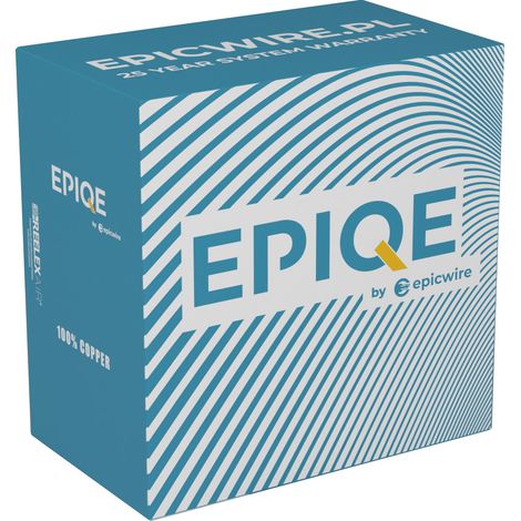 Cavo a doppino intrecciato EpiQe Cat.5E F/UTP 420.50 PVC-Eca 305m (1/2)
