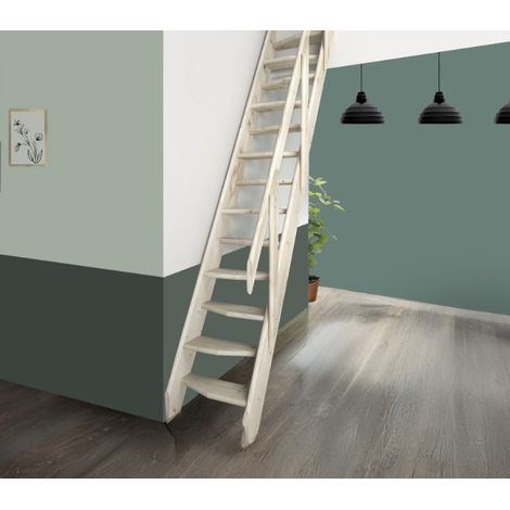 Handystairs – Escalier de meunier peu encombrant 55 cm de large – Hauteur 280 cm – Charge maximale 185 kg – Pour espaces intérieurs (1/7)