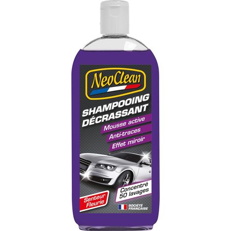 Shampoing décrassant concentré, parfum fleurie - 500ml - Ce produit de marque NEOCLEAN est neuf.