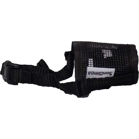 Bozal Nylon San Dimas Schwarz fÐ©r Hunde - GrÂ¤e s