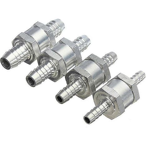 Clapet anti-retour de carburant 6/8/10/12 mm pour véhicules essence et diesel, compatible avec les carburateurs et les systèmes d'alimentation basse pression. (1/2)
