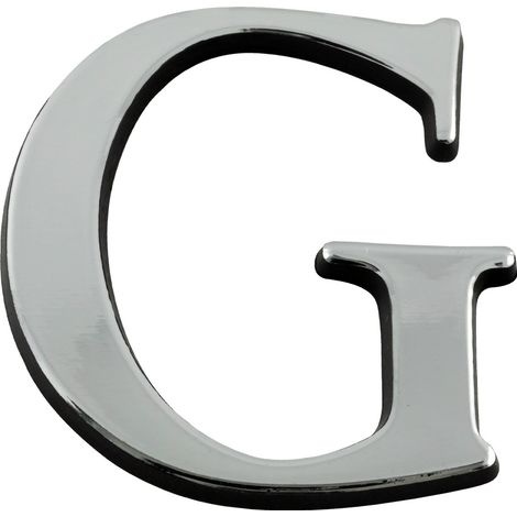 Lettre G Argent Hauteur 40mm - 4621791 (1/2)