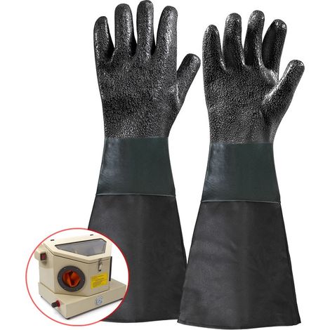 Par De Guantes Para Chorreadora De Arena De 30 Litros (1/4)