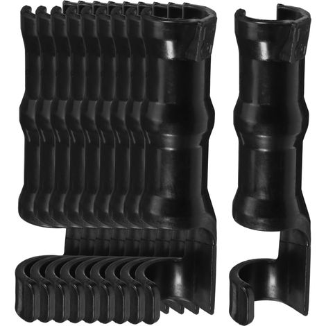 CCYKXA 30pièces Clips De Fixation Pour Serre Plastique Pinces Coupe-vent Pour Film De Serre Clips De Jardin Résistants