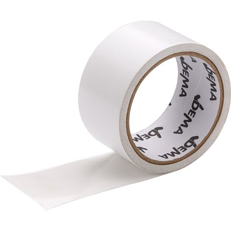 Doppelseitiges Klebeband 50mm x 10m weiß (1/3)
