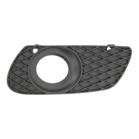 Grille de pare-choc avant gauche noire avec trou anti-brouillard Mercedes ML (W164) phase 1 2005-2008