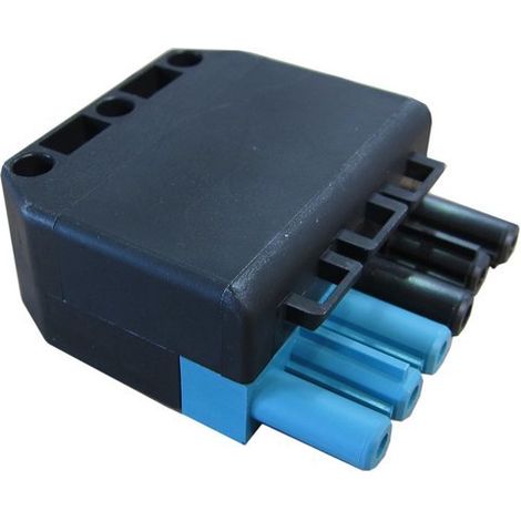 BOSCH Ersatzteil TTNR: 87185825640 Buchse 6-polig schwarz blau everp (1/2)