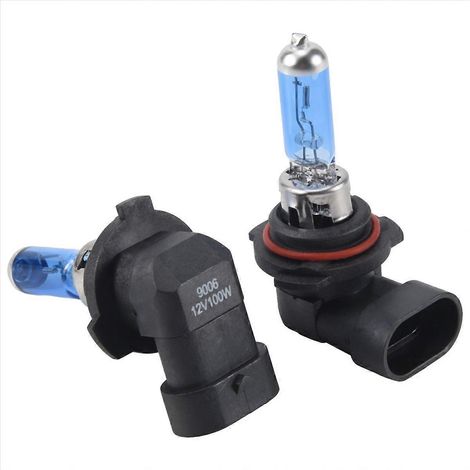 2 ampoules de phare halogène xénon 9006 HB4 6000K 100W (1/5)