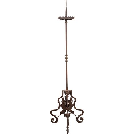 Lampadaire en fer forgé fabriqué à la main L50XPR50XH185 cm