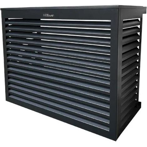 Copertura climatizzatore decoclim antracite alluminio leggera