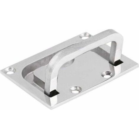 Bodenschlaufe aus Edelstahl 316, Deckschlaufe für Boote, Lukengriff, Wohnmobilgriff (7657 mm)