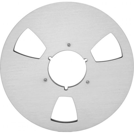 Tape Reel - Aluminum - 26.7 Cm (10.5") - 3 Trous - Pour Enregistreurs À Bande Et Bandes Magnétiques - Unité (1/5)