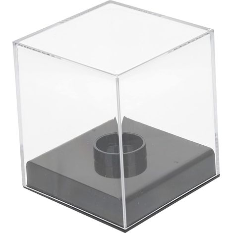 Boîte De Baseball En Acrylique Étui De Baseball Protégé Contre Les UV Cas De Football Support De Baseball Bases De Baseball Cas De Baseball Pour Les Balles Vitrine Baseball (1/5)