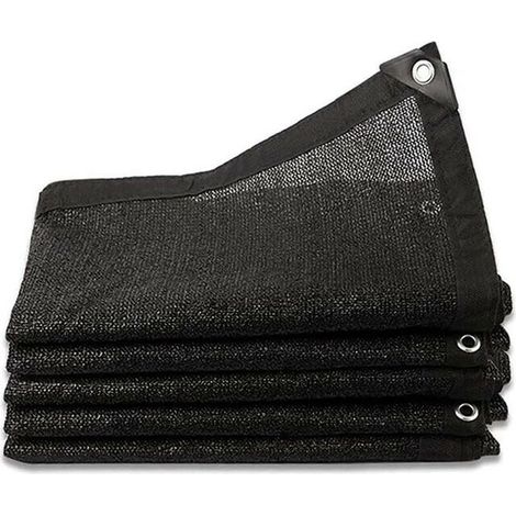 Filet D'Ombrage 8 Broches Ombrage 80% Renforce éPaissir Voile Ombrage, Serres Filet Coupe-Vent avec Oeillets,pour La Couverture VéGéTale/Serre/Jardin/Pergola(3x4m) (1/5)