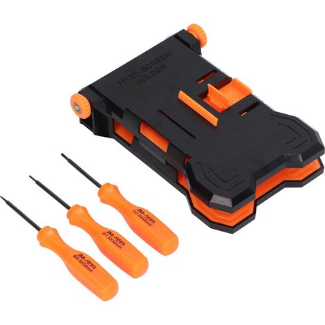 Support de réparation de téléphone pliable pour circuit imprimé en ABS avec kit d'outils de 3 tournevis pour la maintenance (1/5)