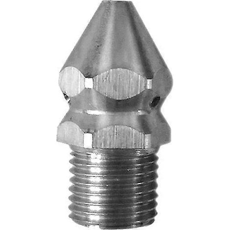 Buse de nettoyage de canalisations d'égout en acier inoxydable antirouille 250 bars pour nettoyeur haute pression (1/3)
