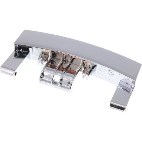 BELLAVITA, POIGNEE pour Lave-Linge HUBLOT D10 plastique CHROME (1/4)