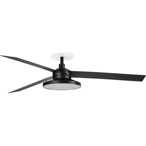 CRUISER RECESSED TAK L Ventilatore nero 3000K (1/2)