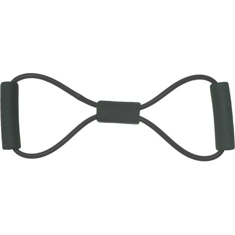 Resistance Band with Handles, Arm Shoulder Back Workout Elastic String Women Light Fitness Tools ,Schwarz (1/5)